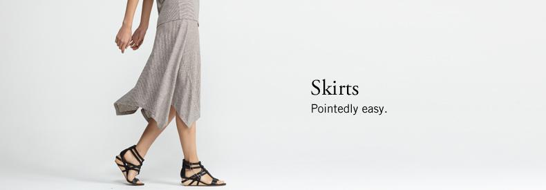 Skirts. Pointedly easy.