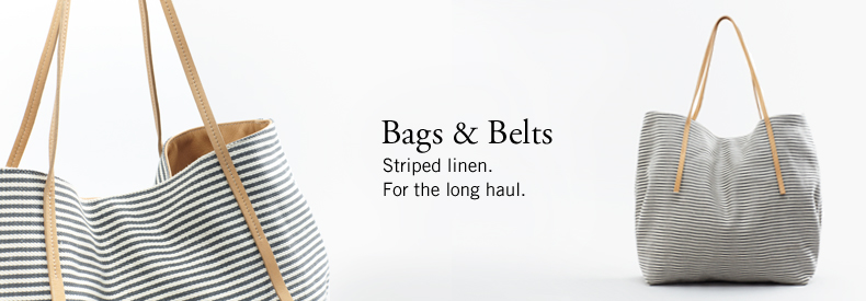 Striped linen. For the long haul.