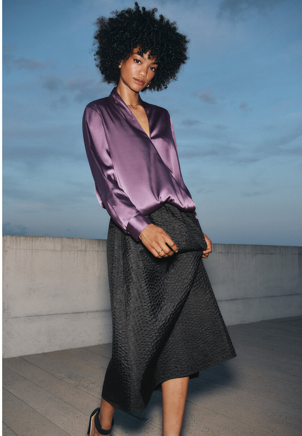 New Holiday Looks in Silk Cashmere and Velvet