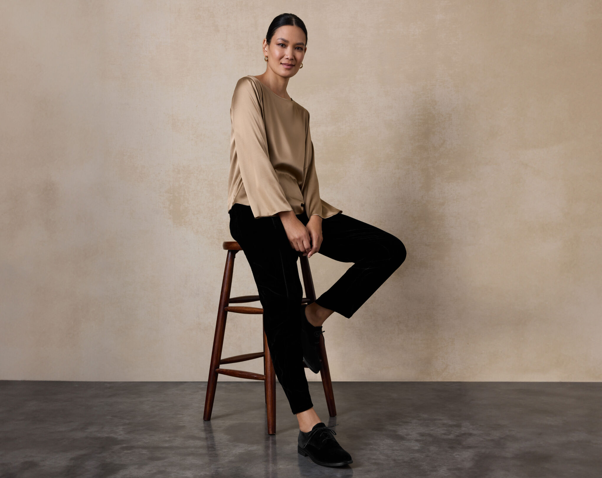 Velvet Tapered Pant