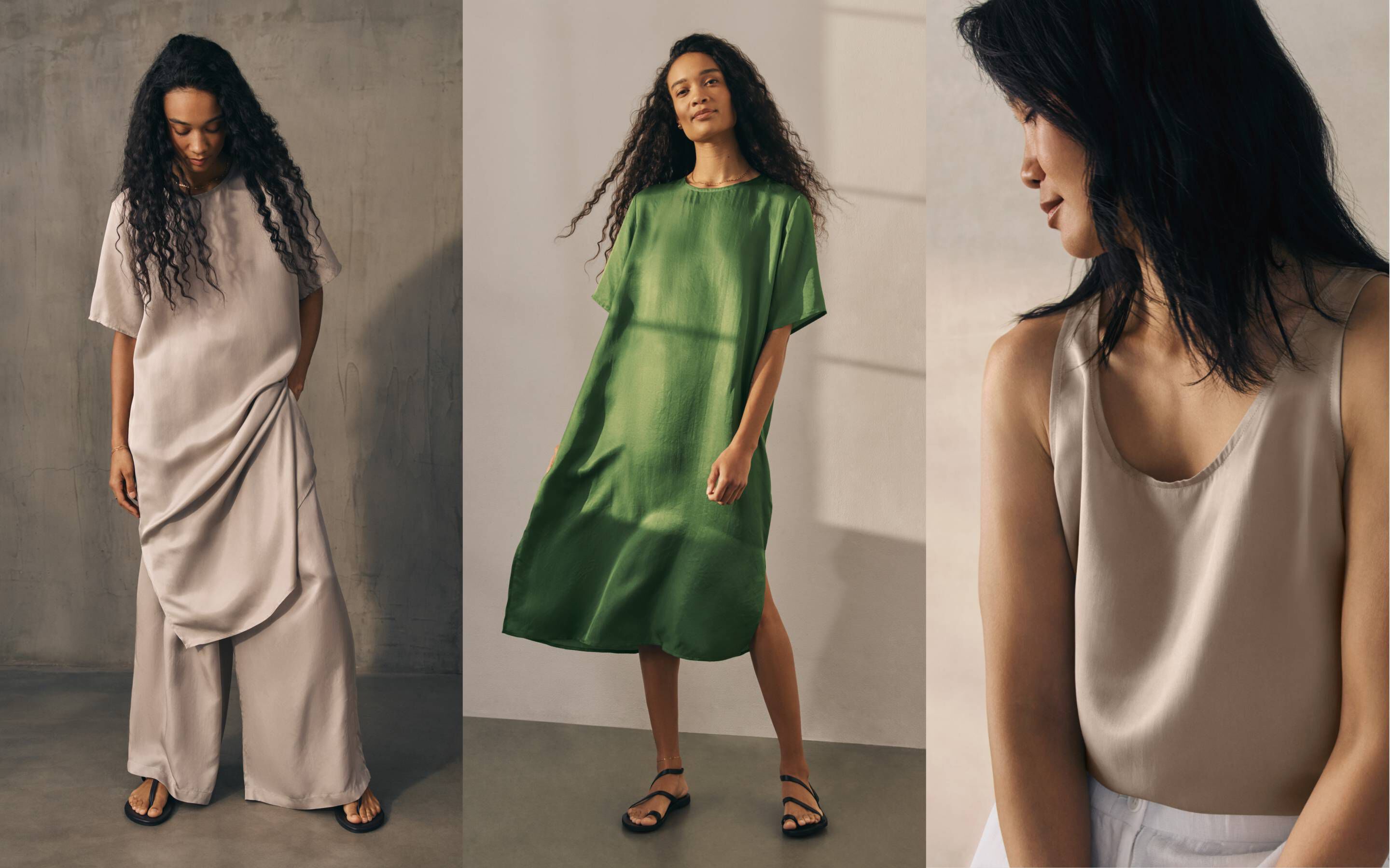 Take Our New Satin for a SpinSweaters