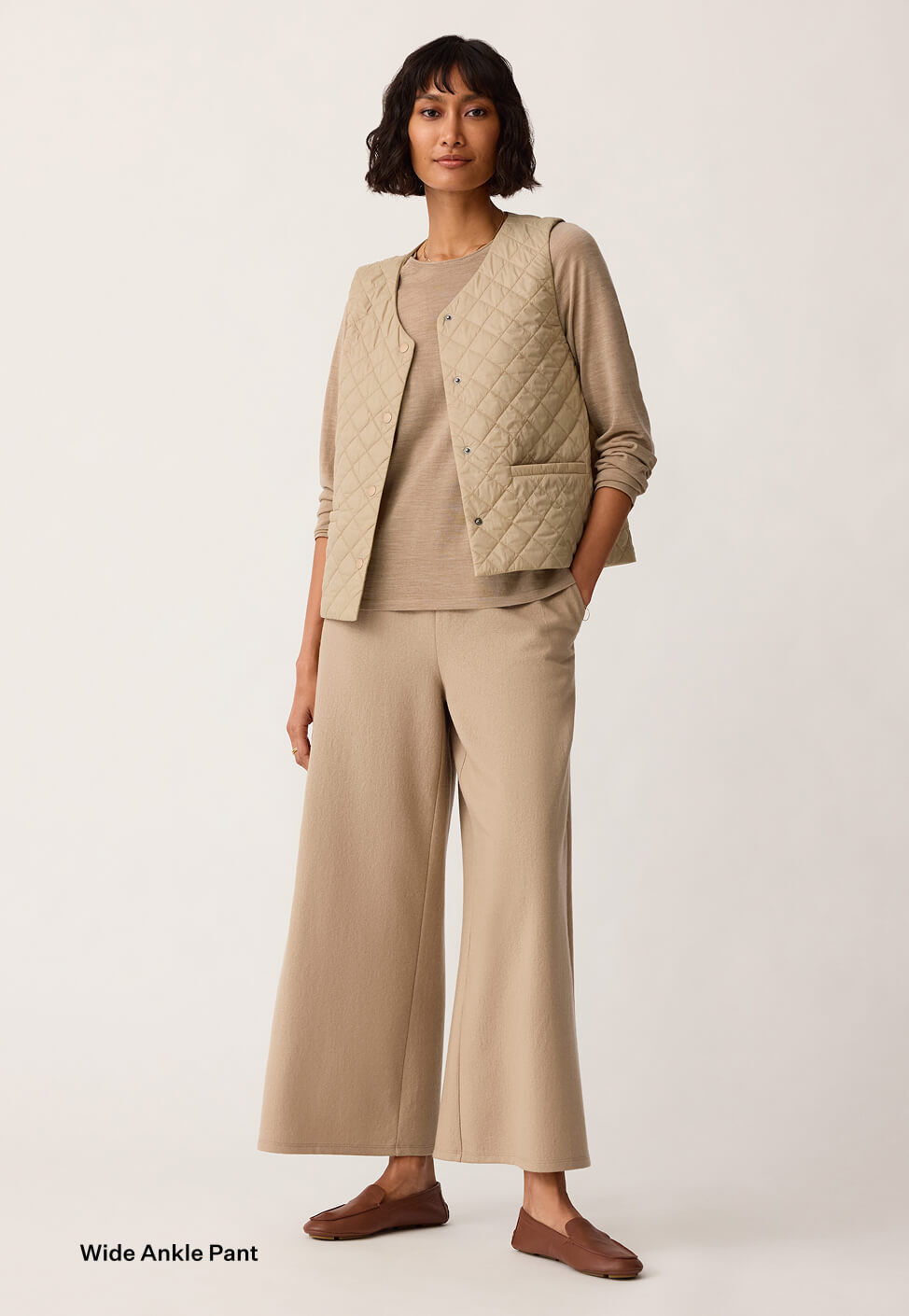 Pant Shapes in Felted Wool Jersey
