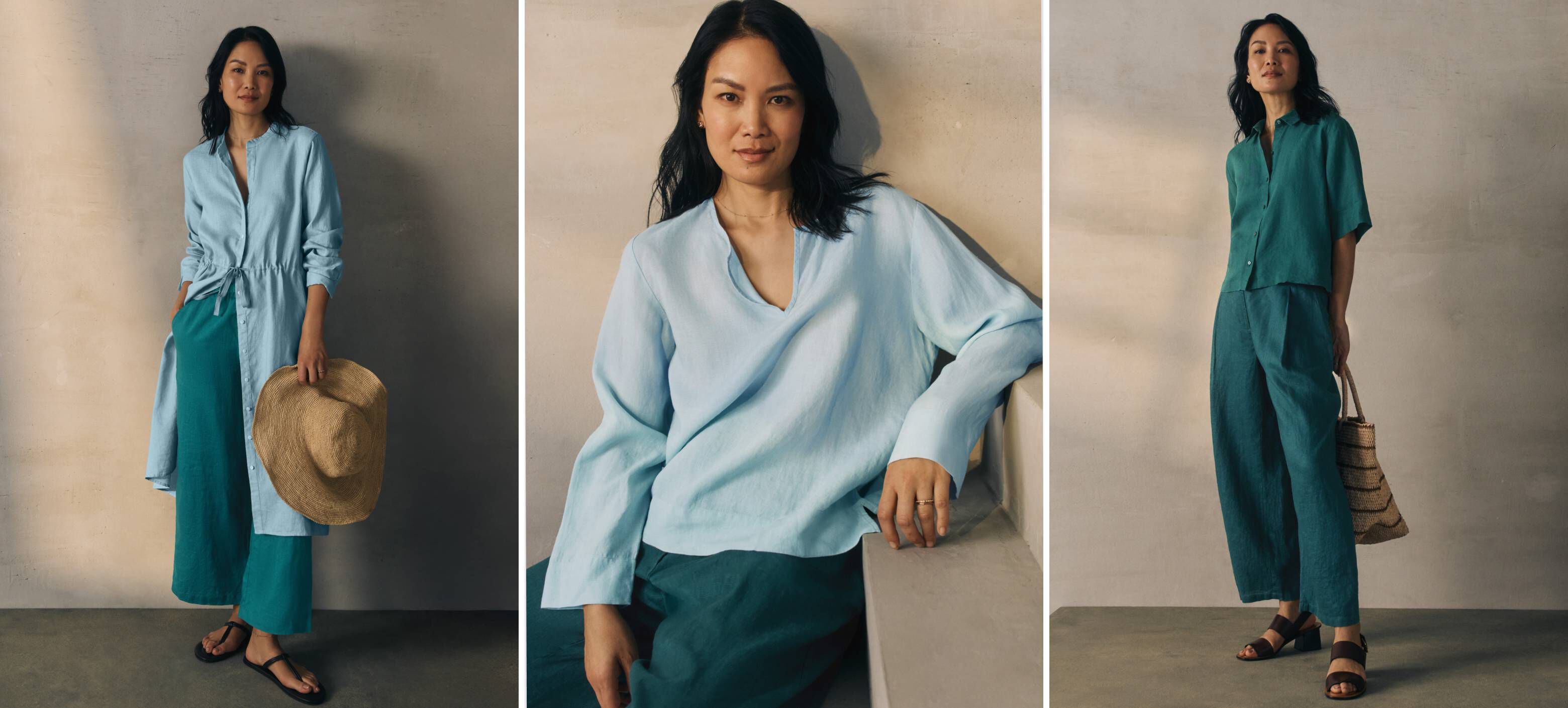 New styles in Organic Linen