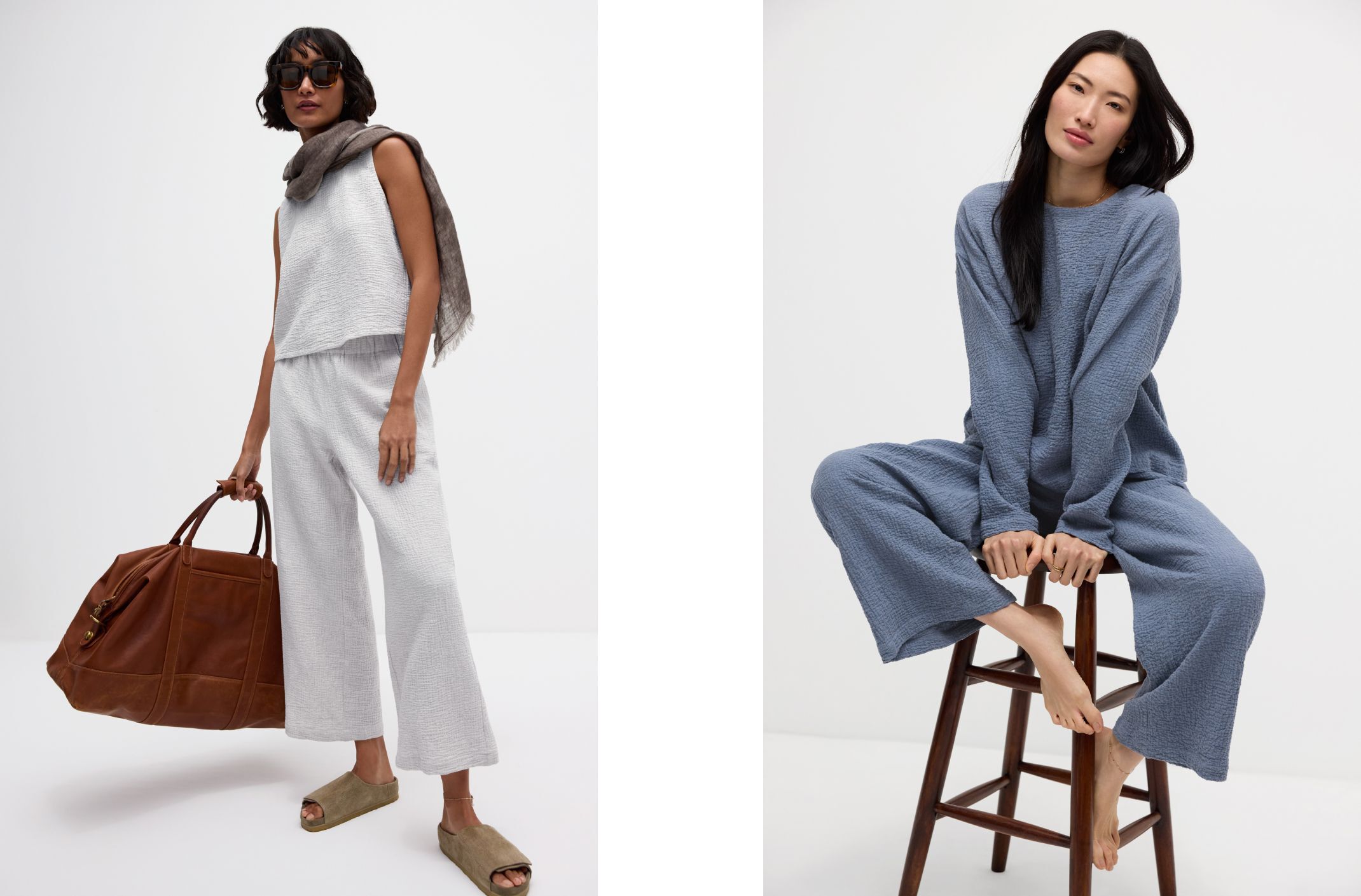 New Sets in Organic Cotton Doubleweave