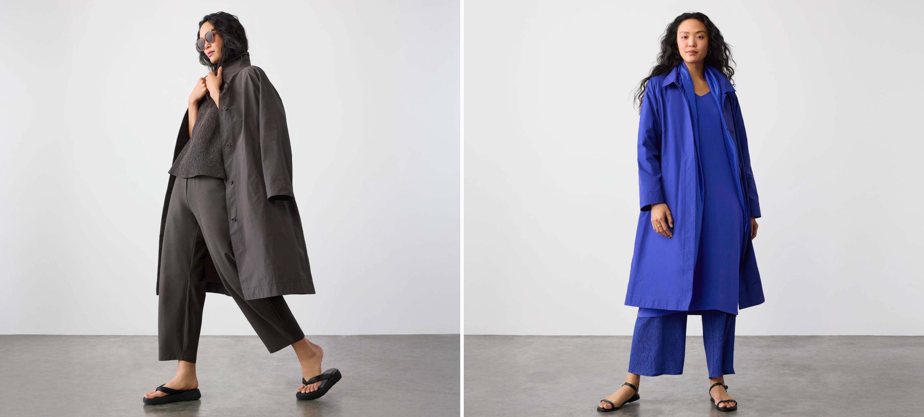 Light Cotton Nylon Classic Collar Coat Light Cotton Nylon Classic Collar Coat