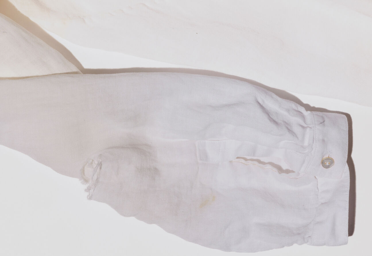 Used clothing collected through our take-back program.