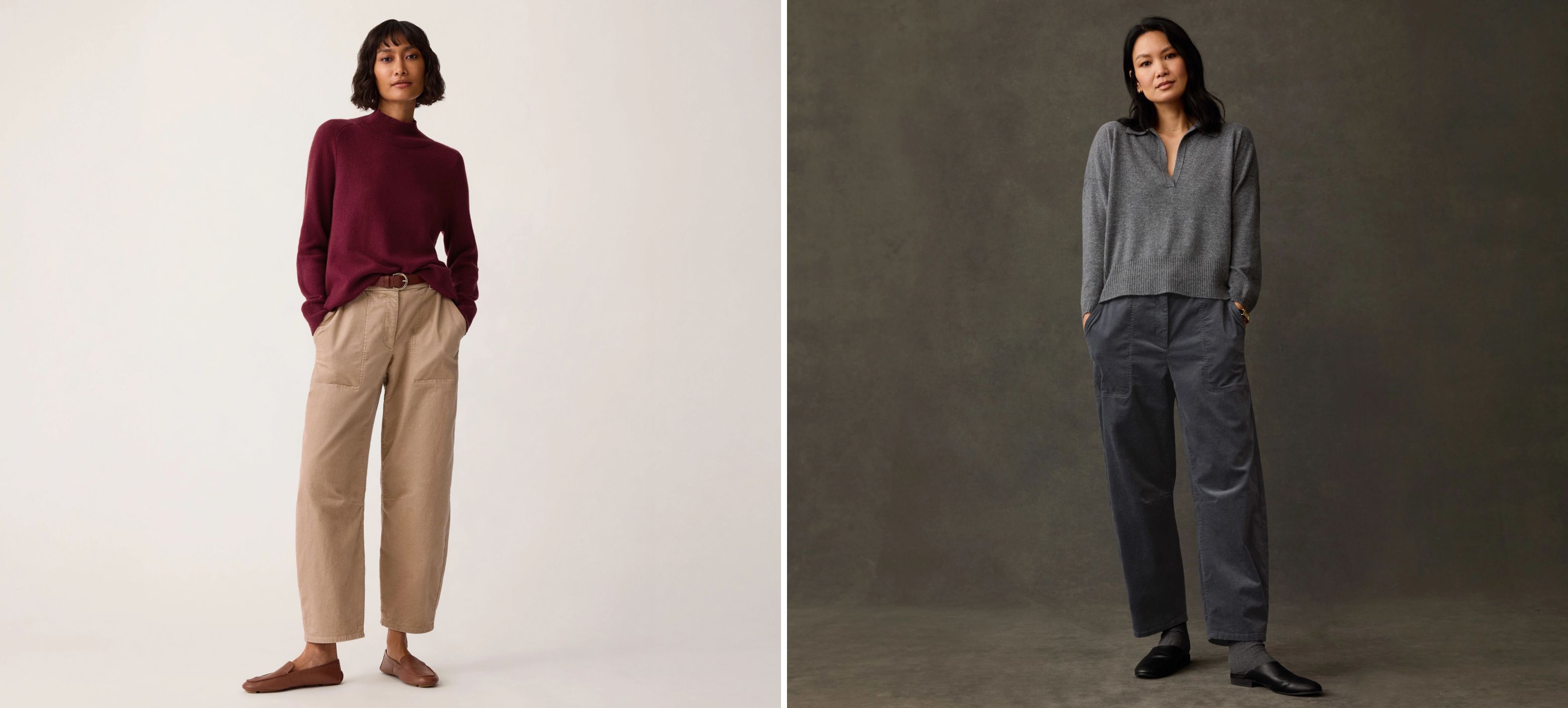 The Arch Pant in Brushed Organic Cotton The Arch Pant in Brushed Organic Cotton