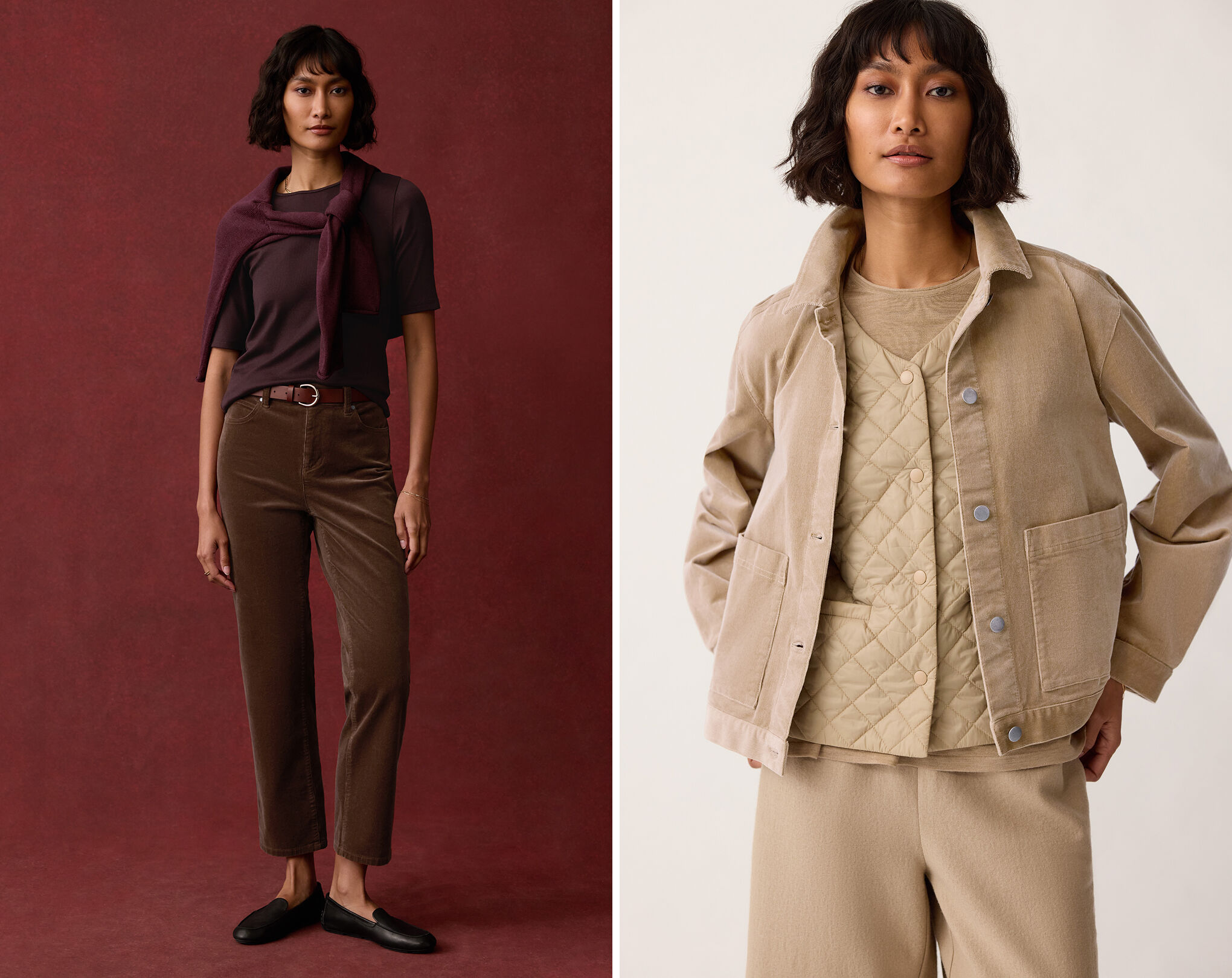 New styles in Fair Trade Organic Cotton Stretch Corduroy