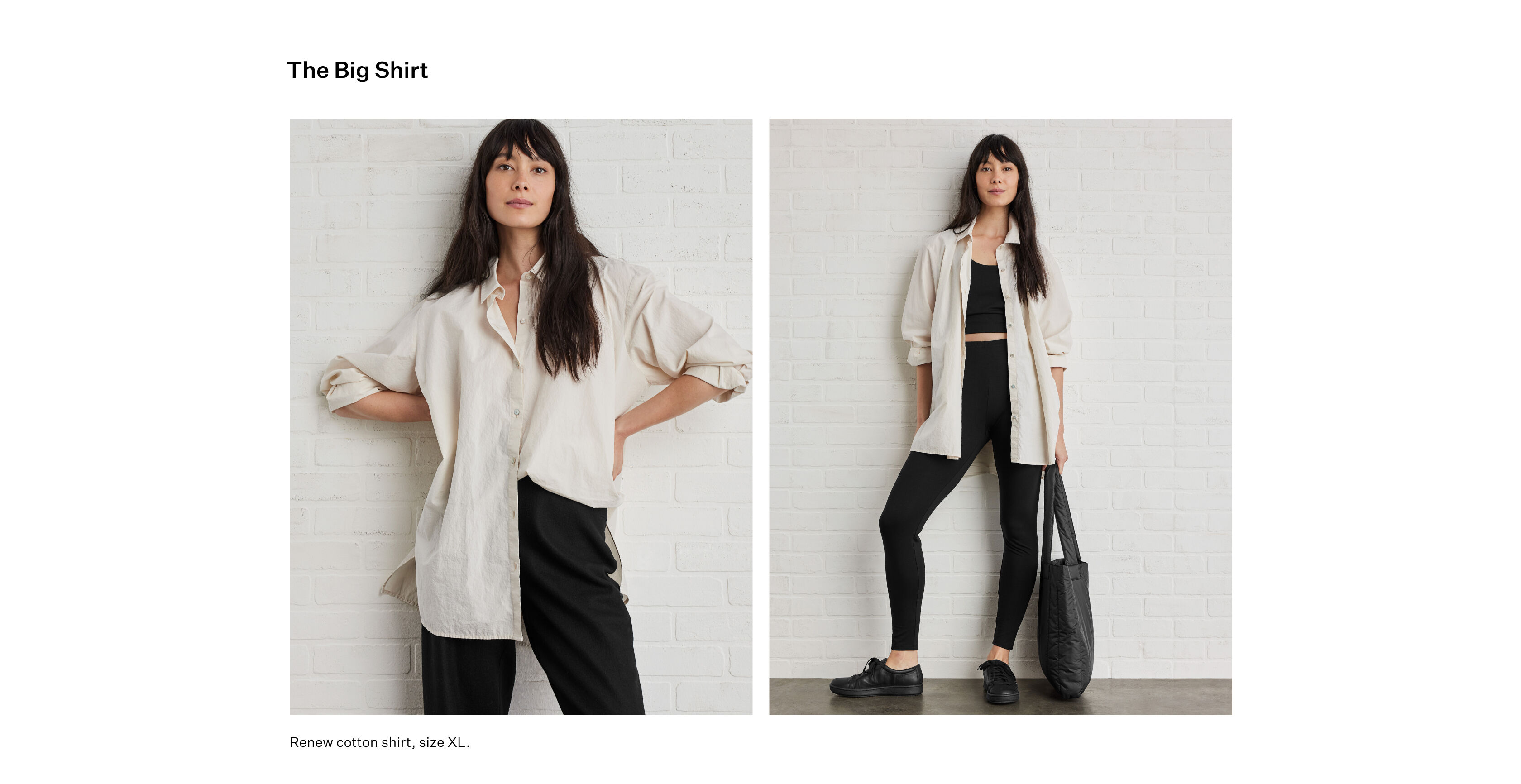 Learn How to Style Oversized Clothes EILEEN FISHER EILEEN FISHER