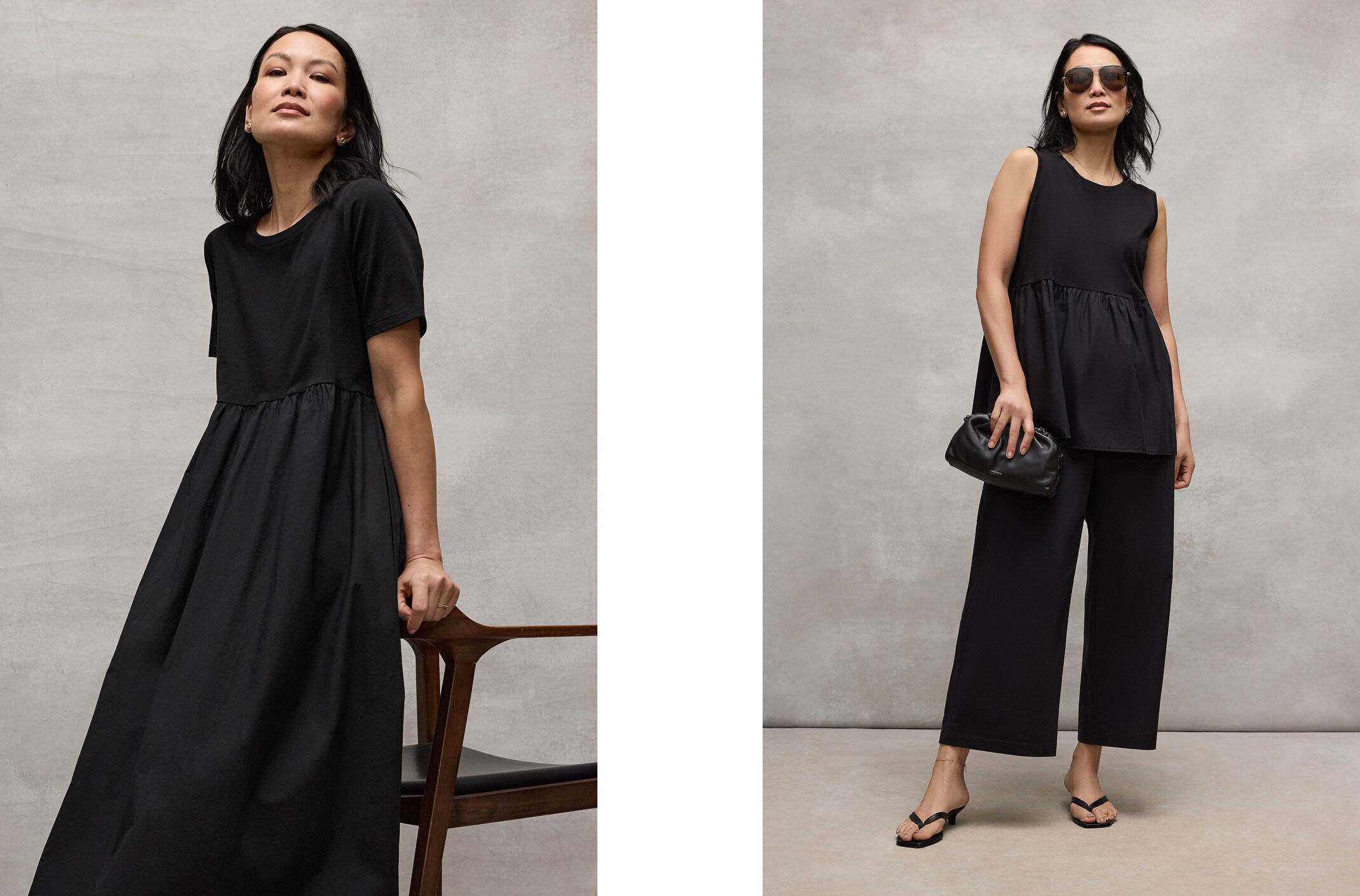 Organic Cotton Poplin Dress and Top