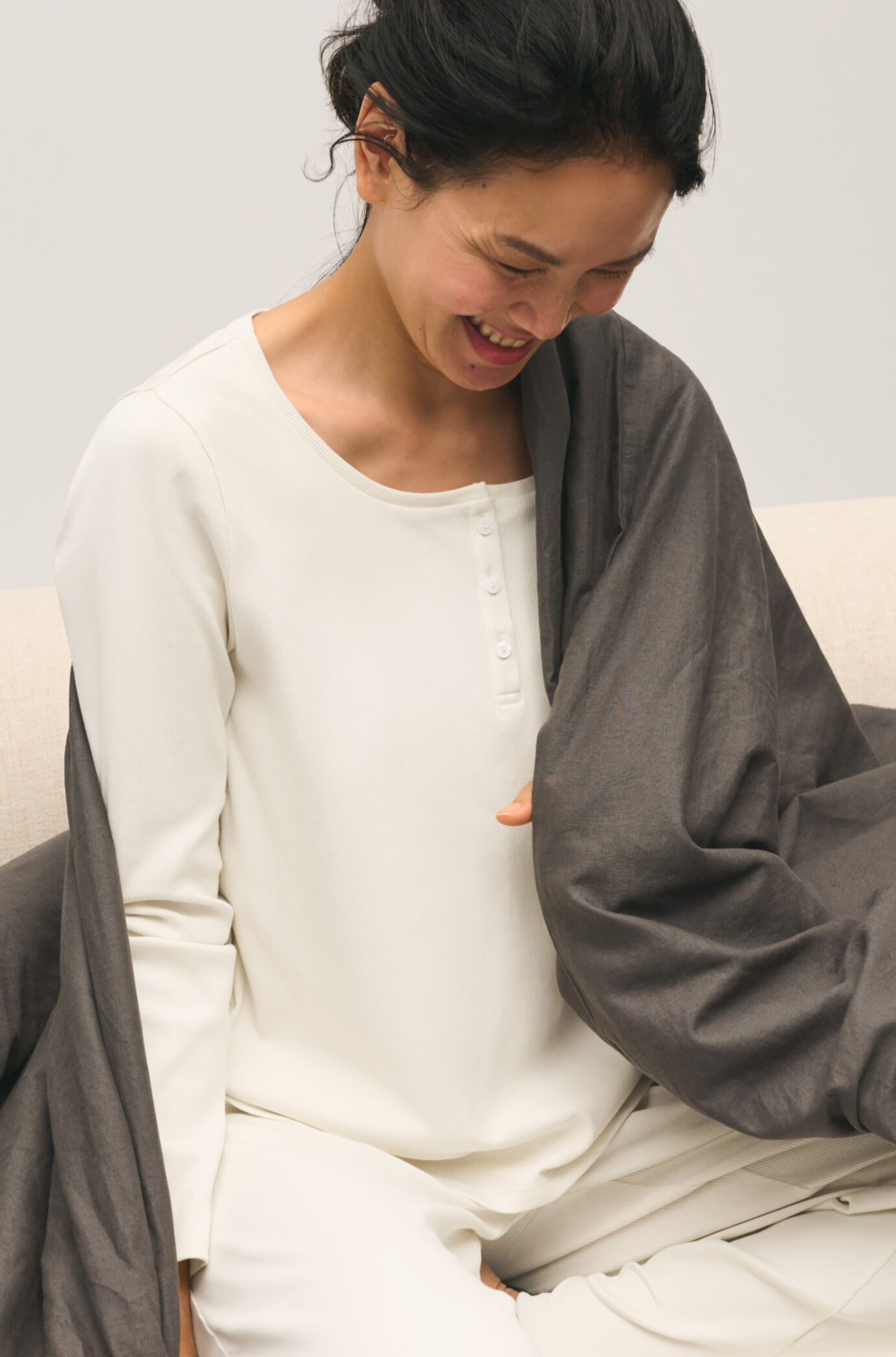 Organic Cotton Rib Sleep Set Organic Cotton Rib Sleep Set