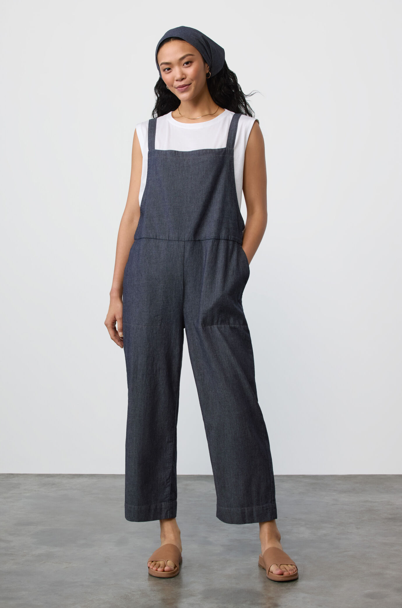 Airy Organic Cotton Twill Overalls Airy Organic Cotton Twill Overalls