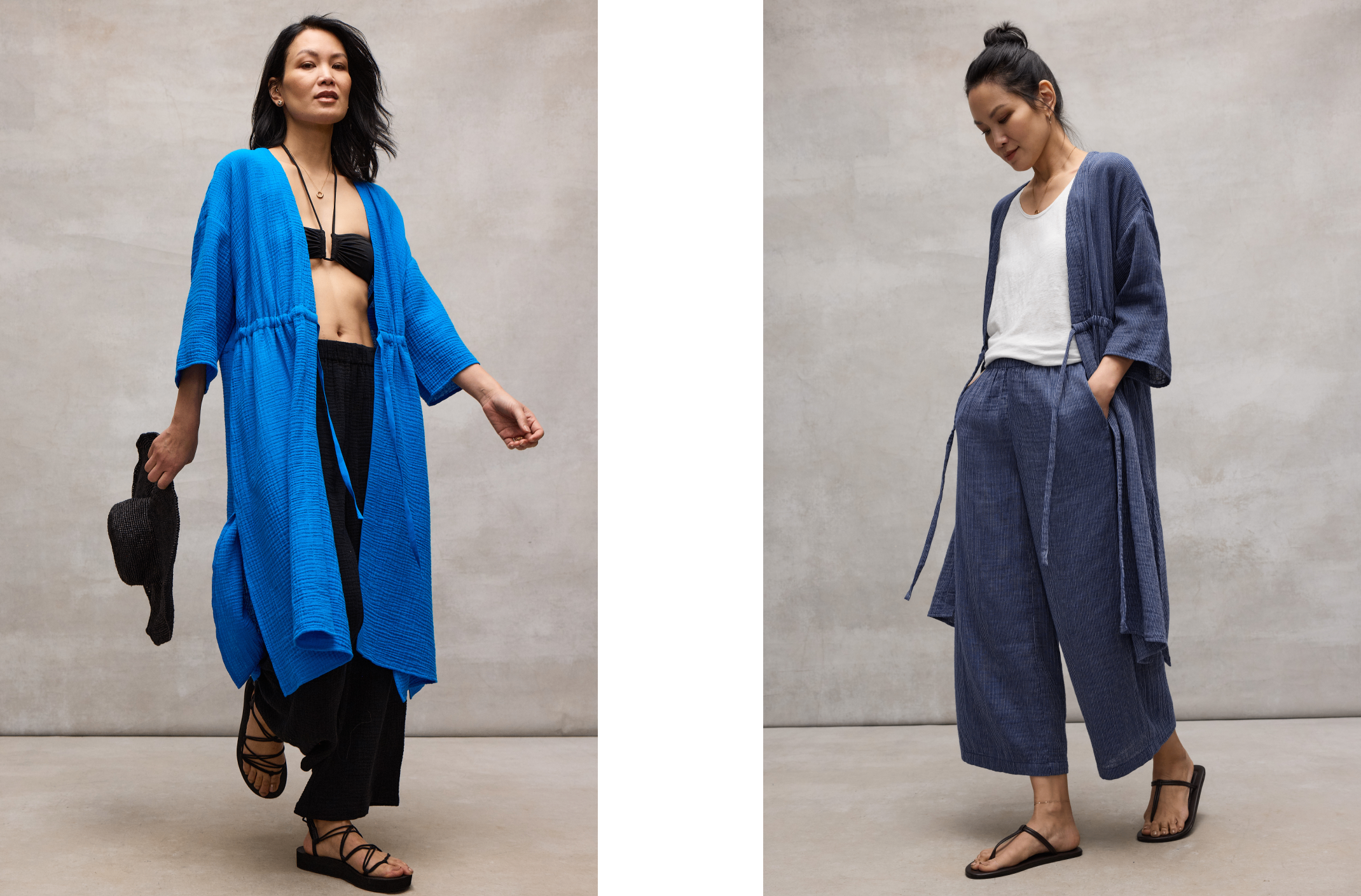 Organic Cotton Lofty Gauze Caftan