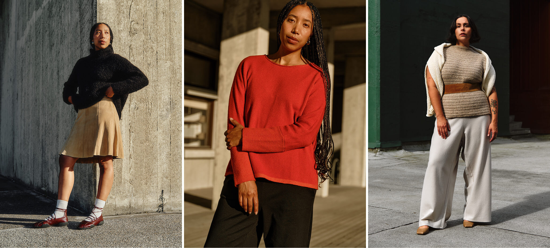 Renew Wool and Cashmere Looks