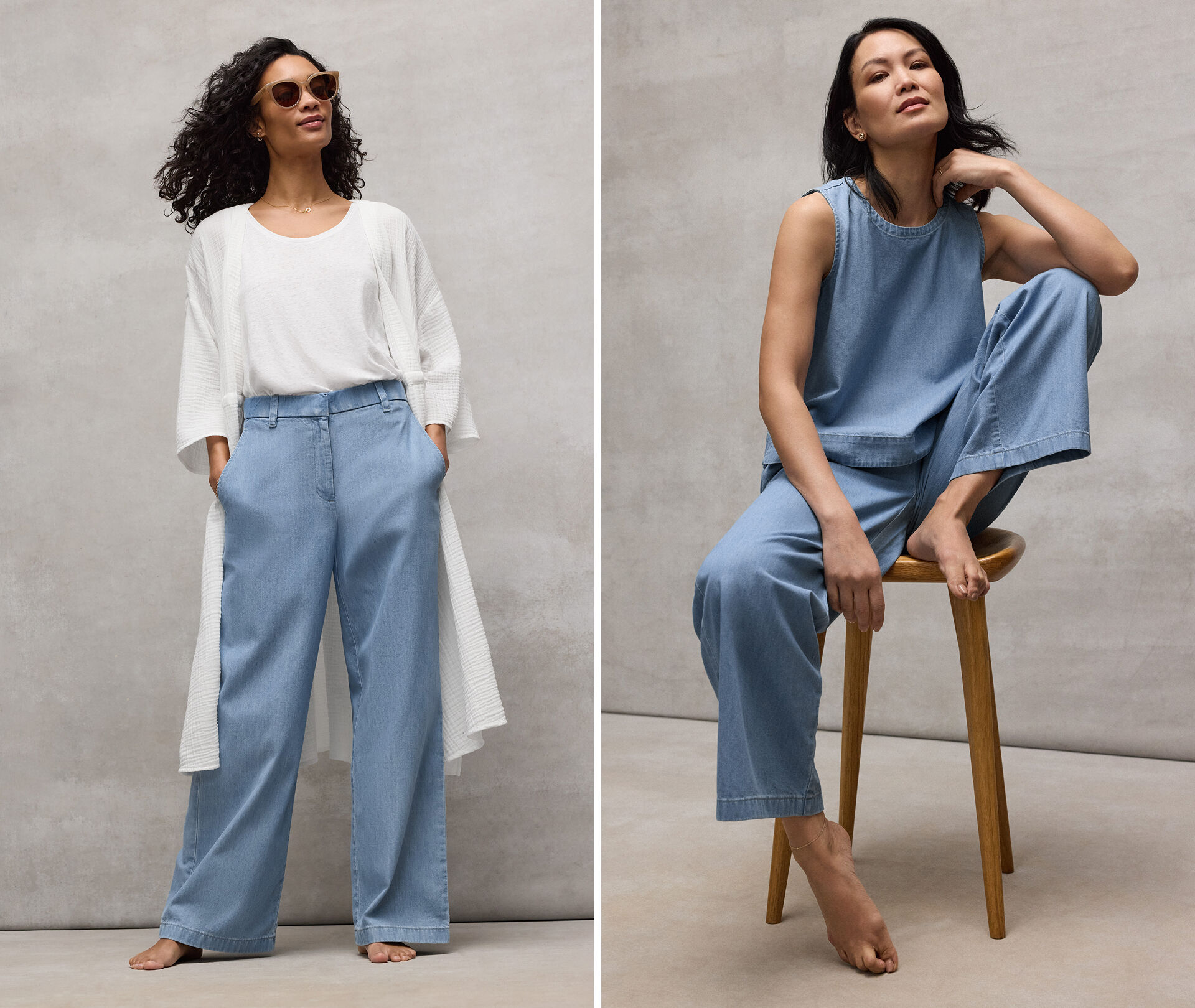 New Organic Cotton Weave Denim Styles