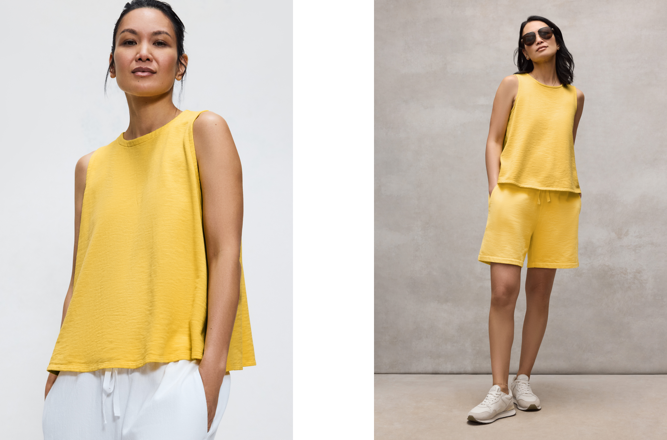 Garment Dyed Organic Cotton Terry Shell