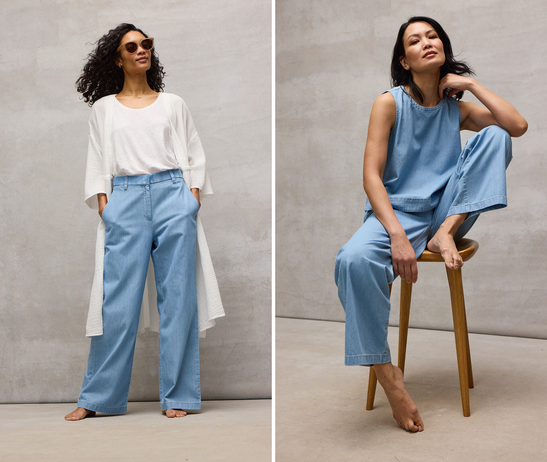 New Organic Cotton Weave Denim Styles