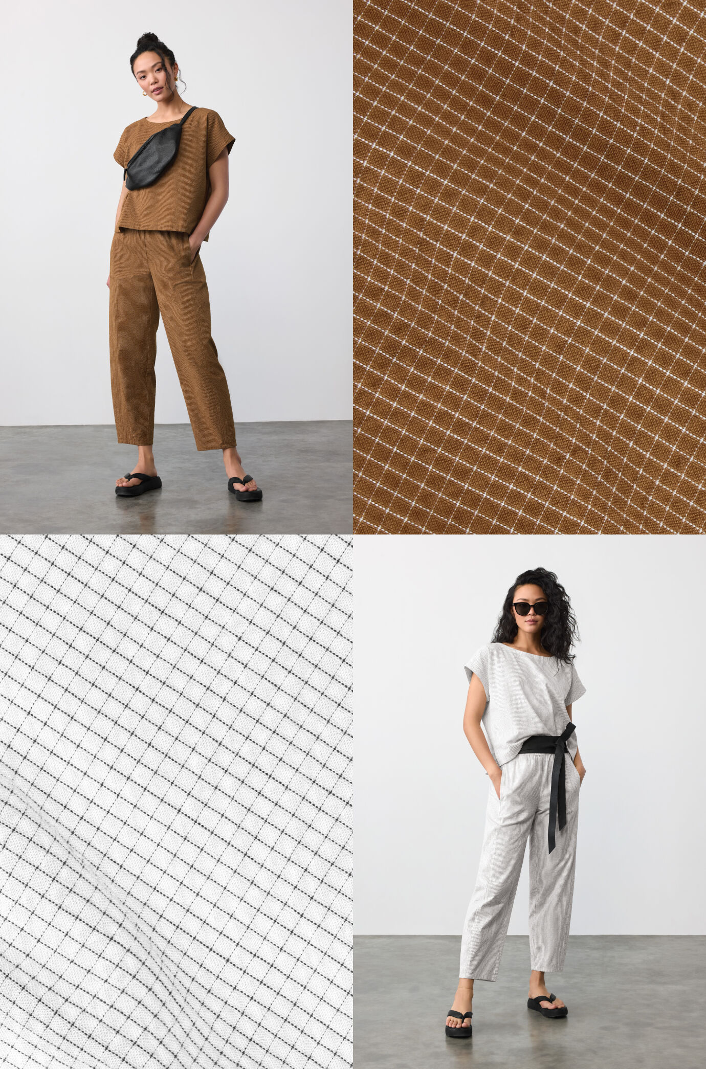Organic Cotton Ripple Lantern Pant Organic Cotton Ripple Lantern Pant
