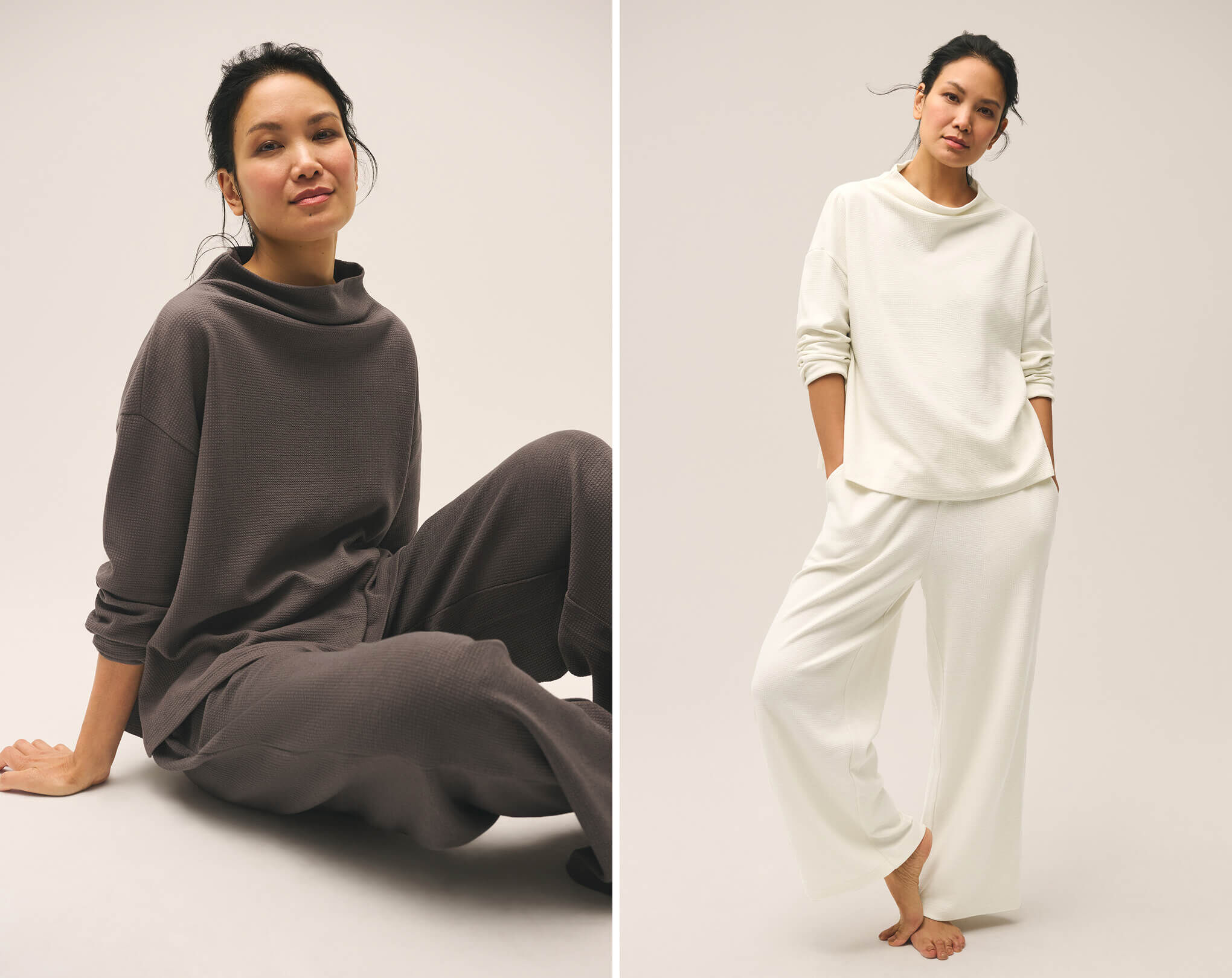 Waffle Cotton Blend Doubleknit Sets Waffle Cotton Blend Doubleknit Sets