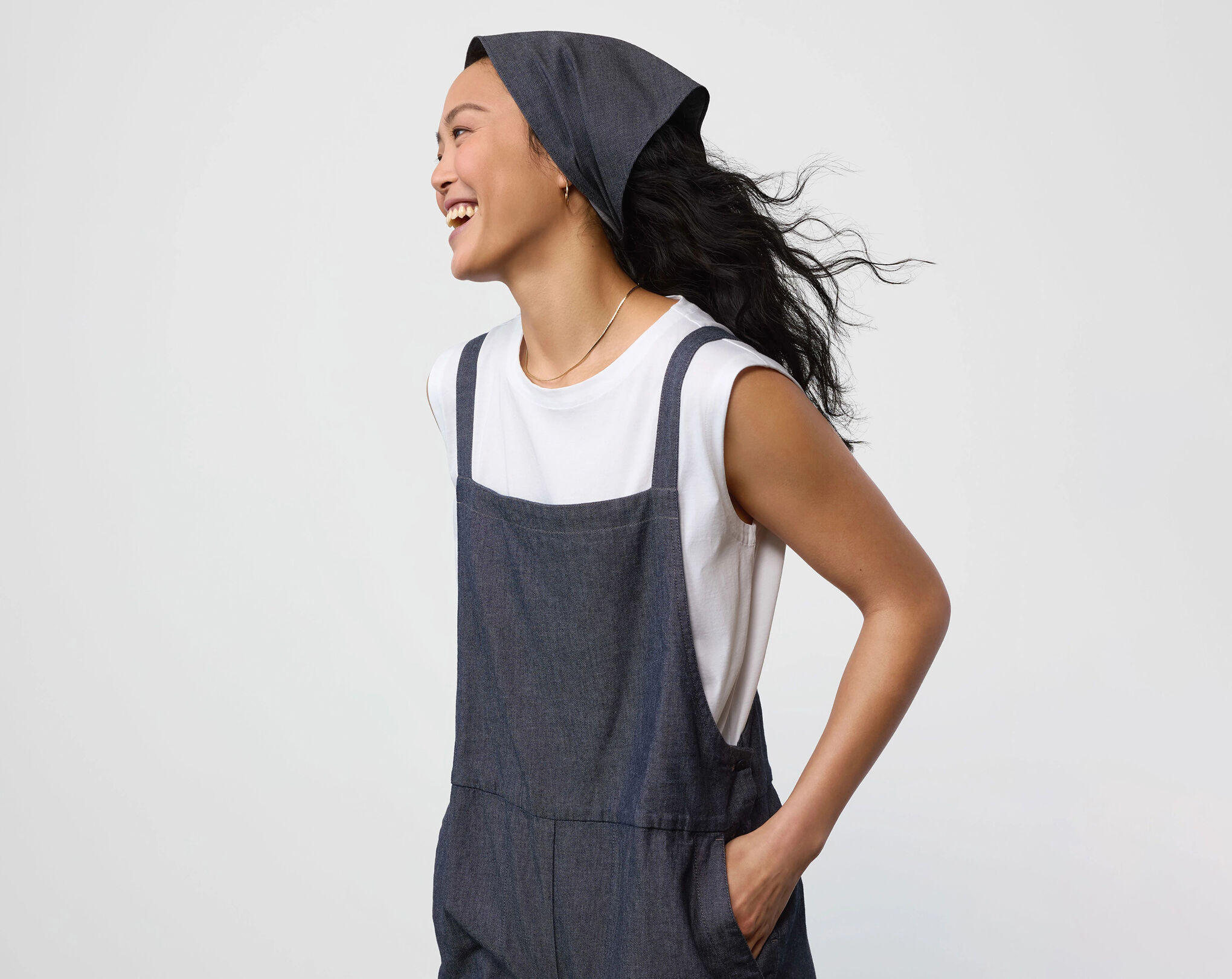 Organic Pima Cotton Jersey Round Neck Tank Organic Pima Cotton Jersey Round Neck Tank