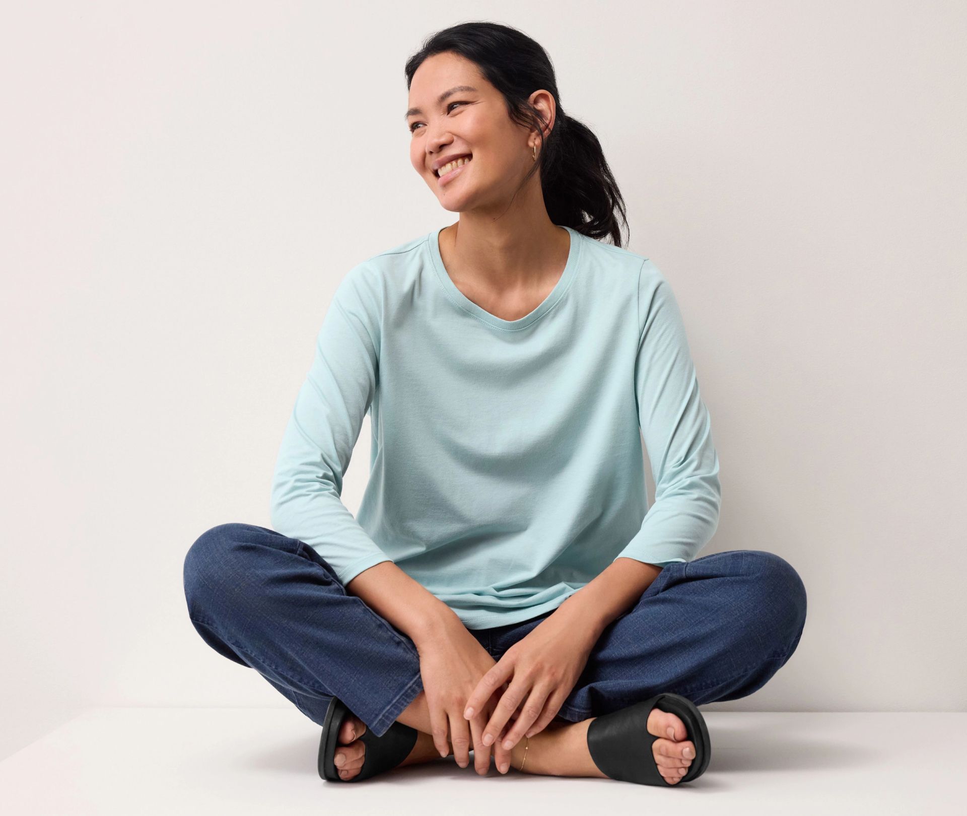 Organic Pima Cotton Jersey Tee Organic Pima Cotton Jersey Tee