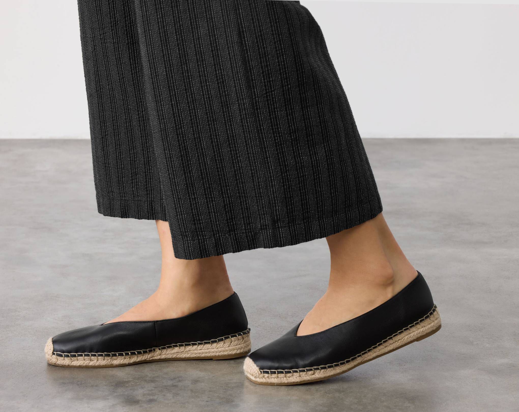 Petals Nappa Leather Espadrille Petals Nappa Leather Espadrille