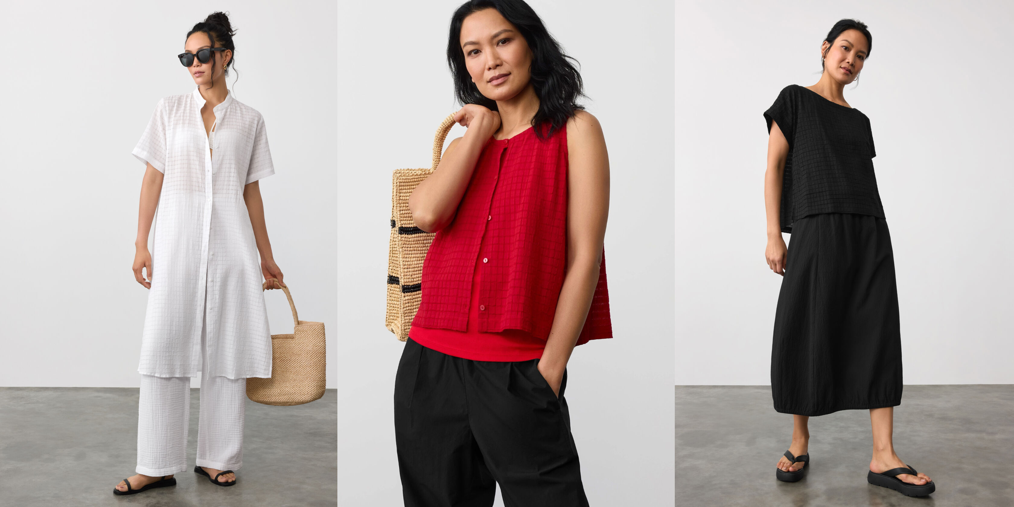 New Tops in Organic Cotton Voile