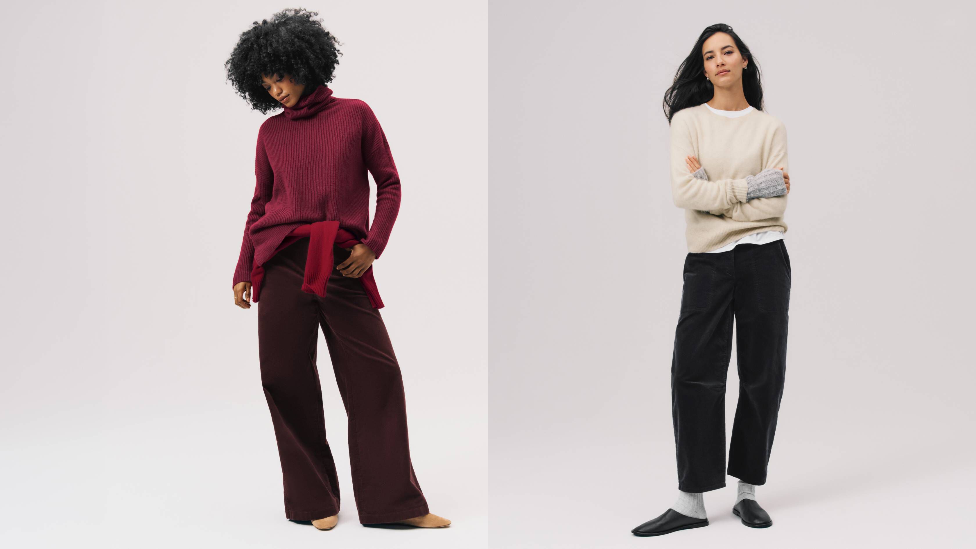 Cozy On the Go Brushed Cotton Pants