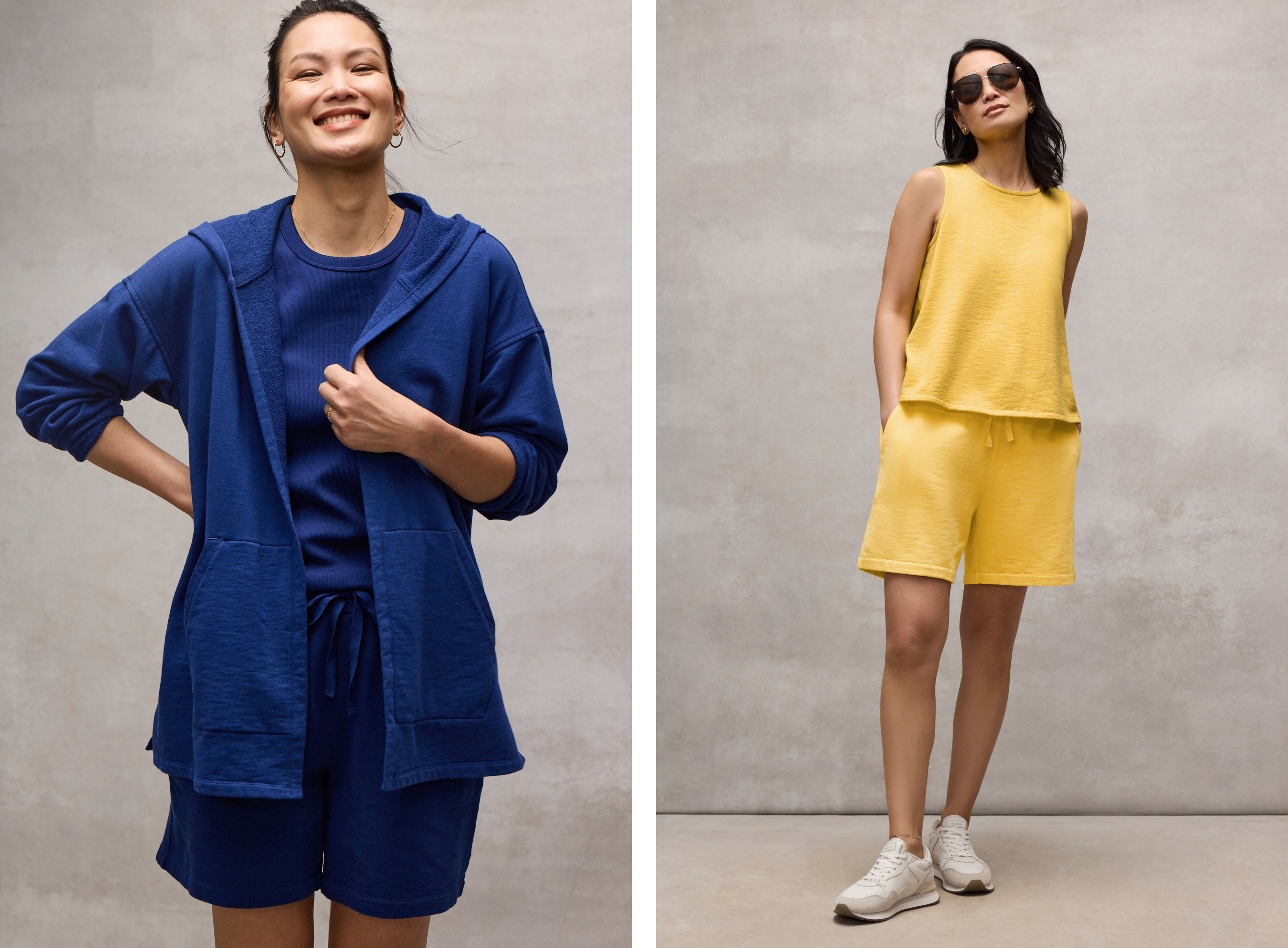 Garment Dyed Organic Cotton Terry Sets