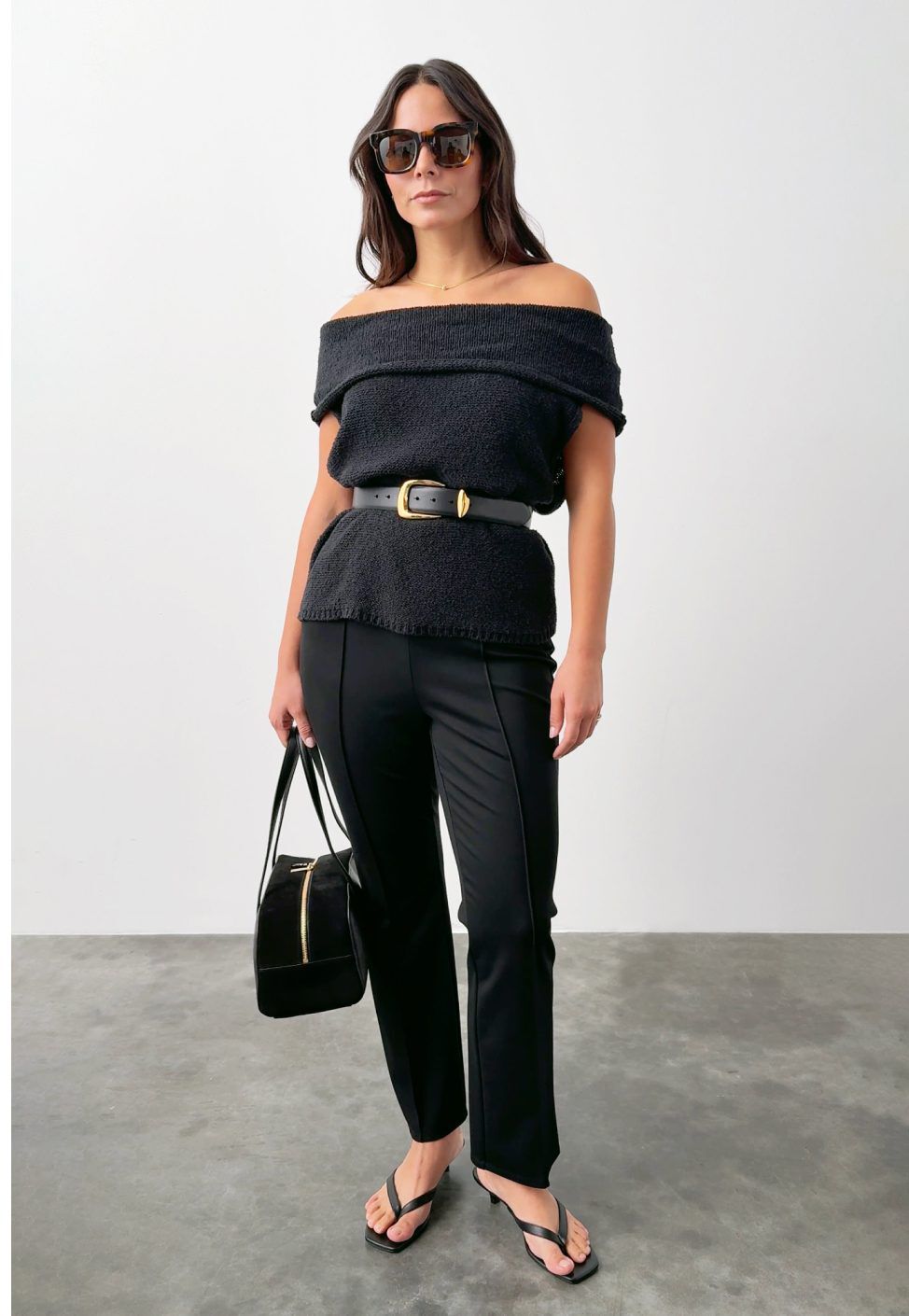 How To Wear It The Drape Neck Vest