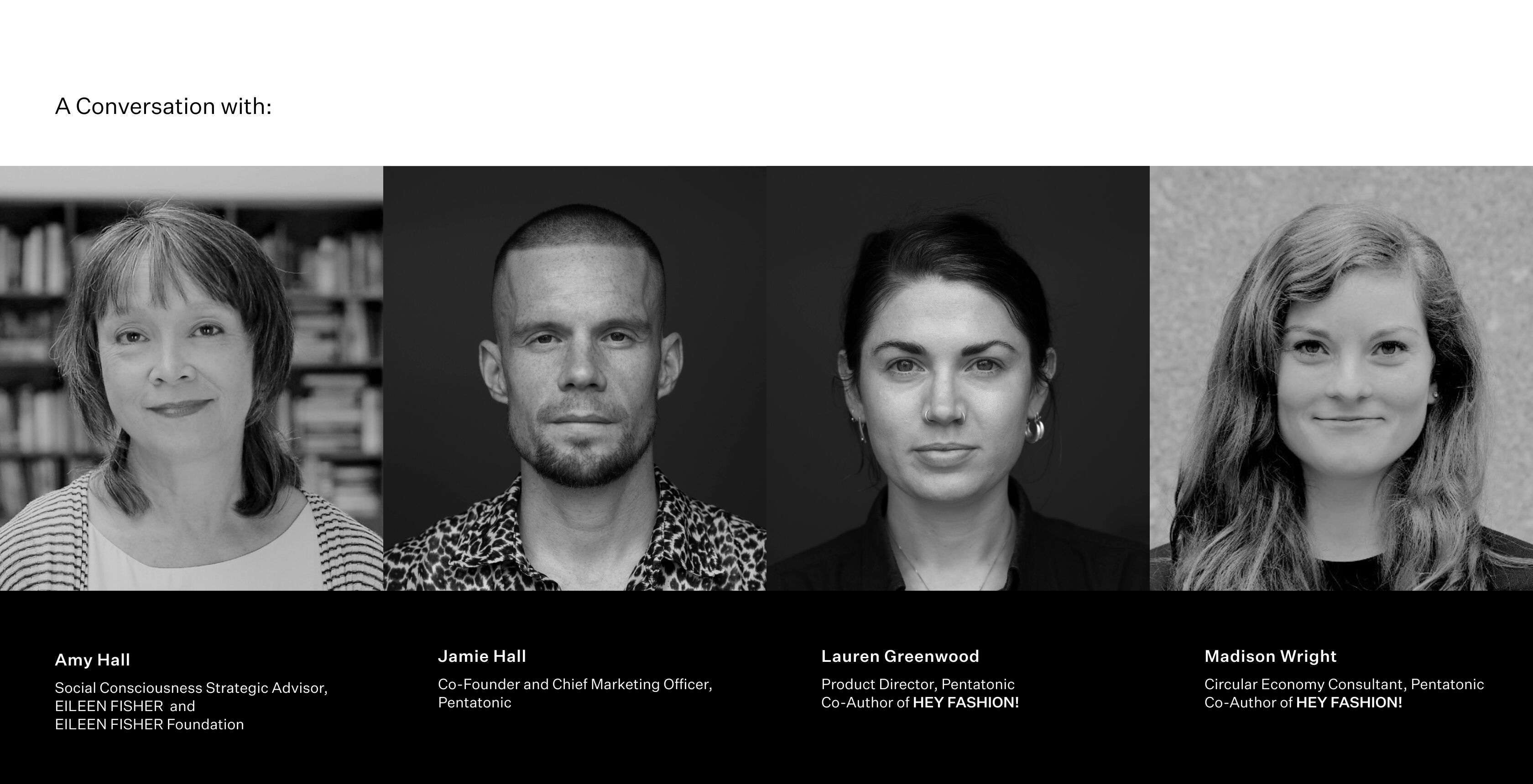 A Conversation about the Textile Waste Crisis | EILEEN FISHER 