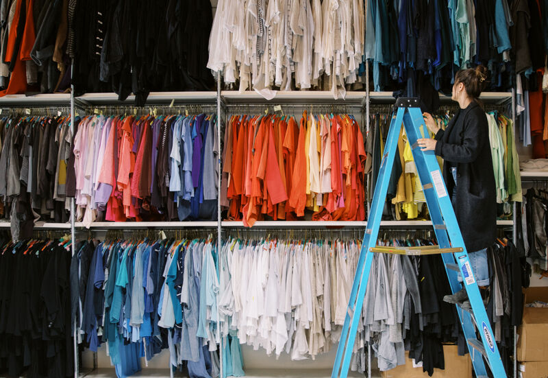 Lilah Horwitz at our Renew Seattle warehouse.