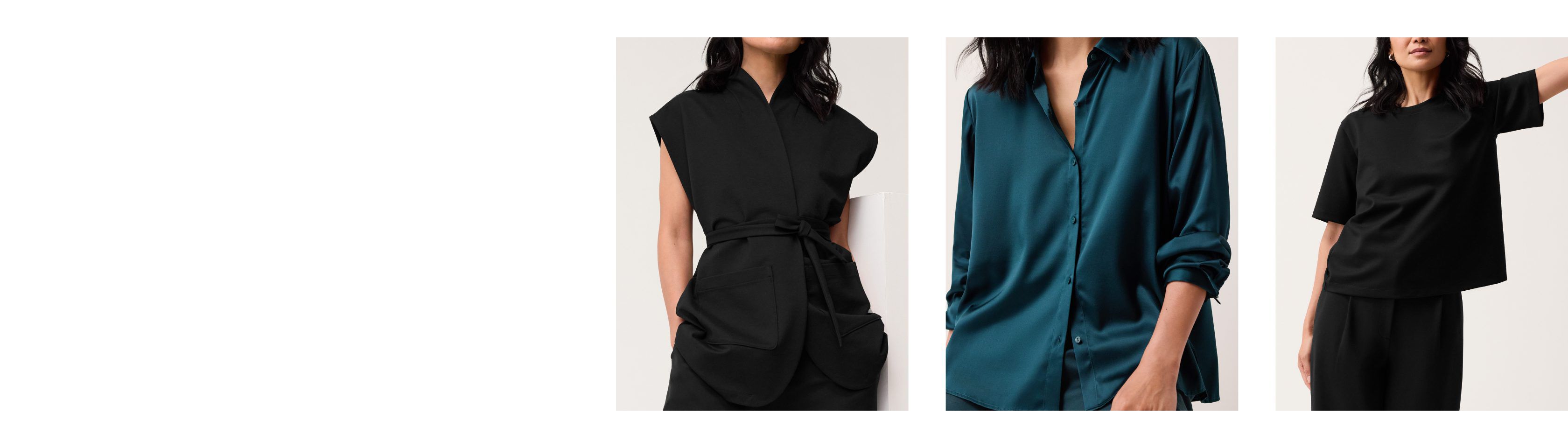 New Styles in Ponte and Silk New Styles in Ponte and Silk