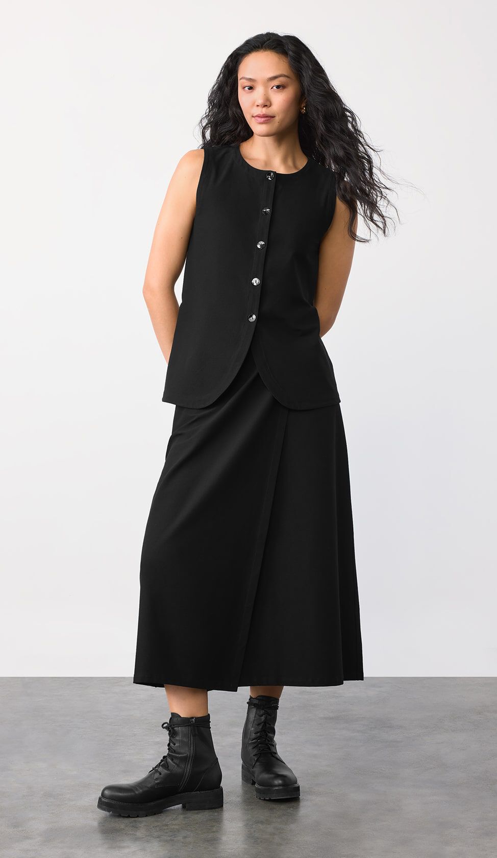 New Shapes in Washable Stretch Crepe