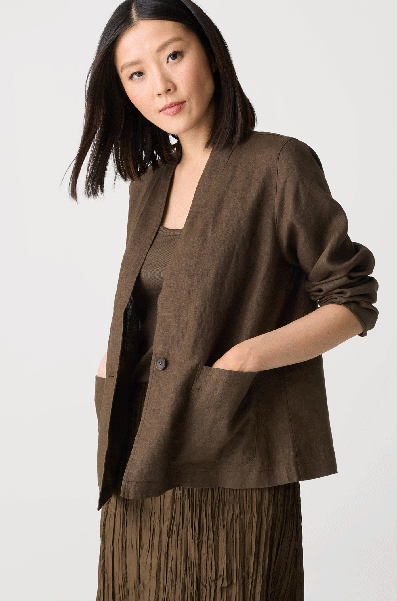New Styles in Linen and Silk