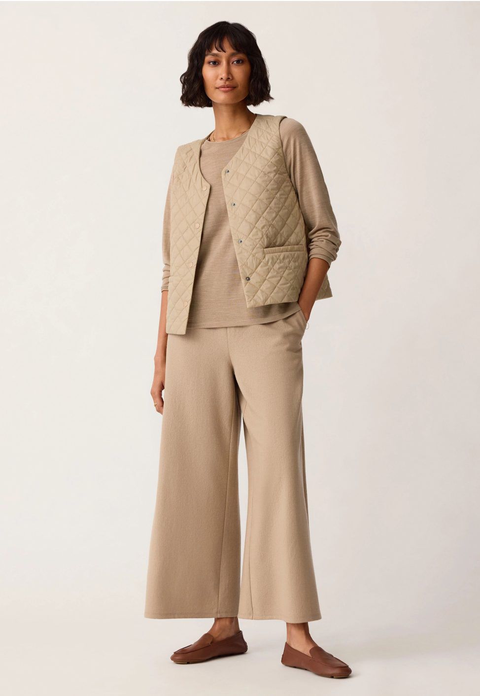 Pant Shapes in Felted Wool Jersey