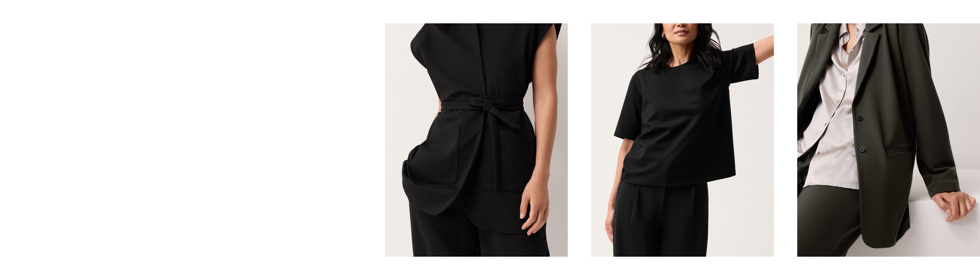 Ponte Vest Tee and Jacket Ponte Vest Tee and Jacket