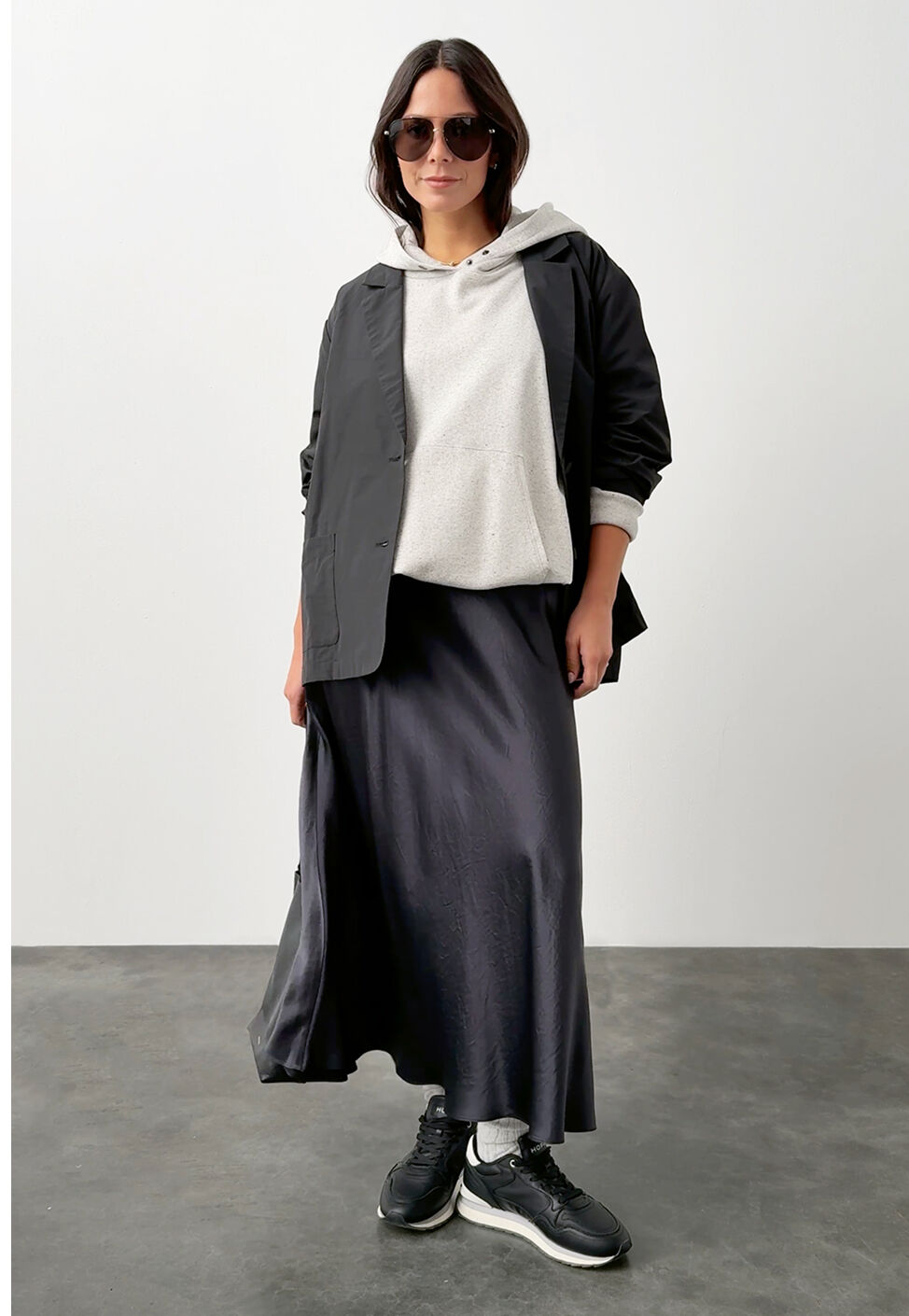 How To Wear It Cotton Nylon Blazer