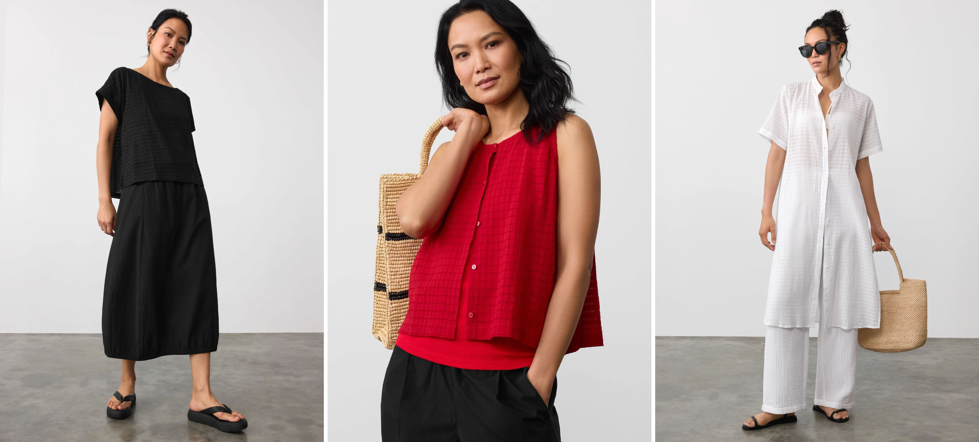 New Tops in Organic Cotton Voile New Tops in Organic Cotton Voile