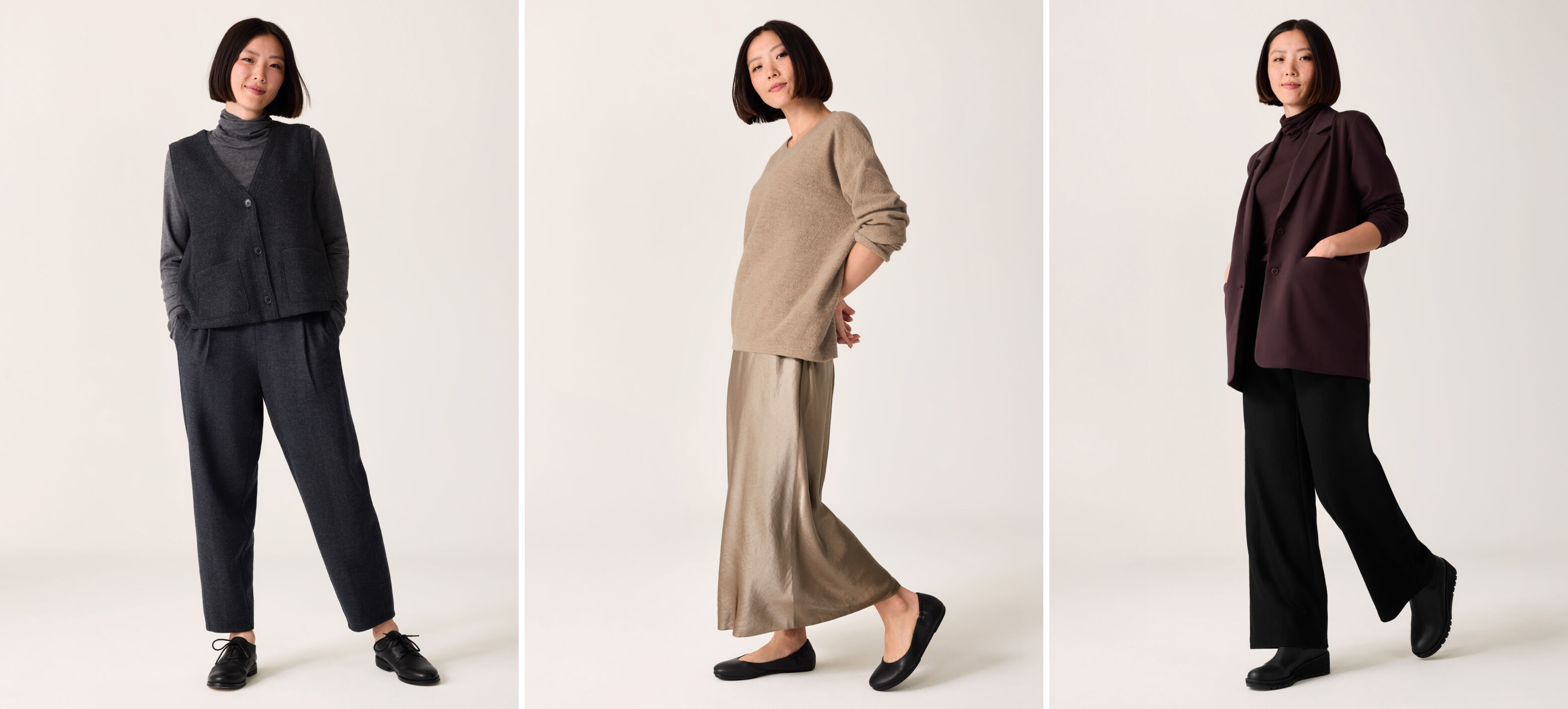 Wool Satin and Ponte Petite Looks Wool Satin and Ponte Petite Looks