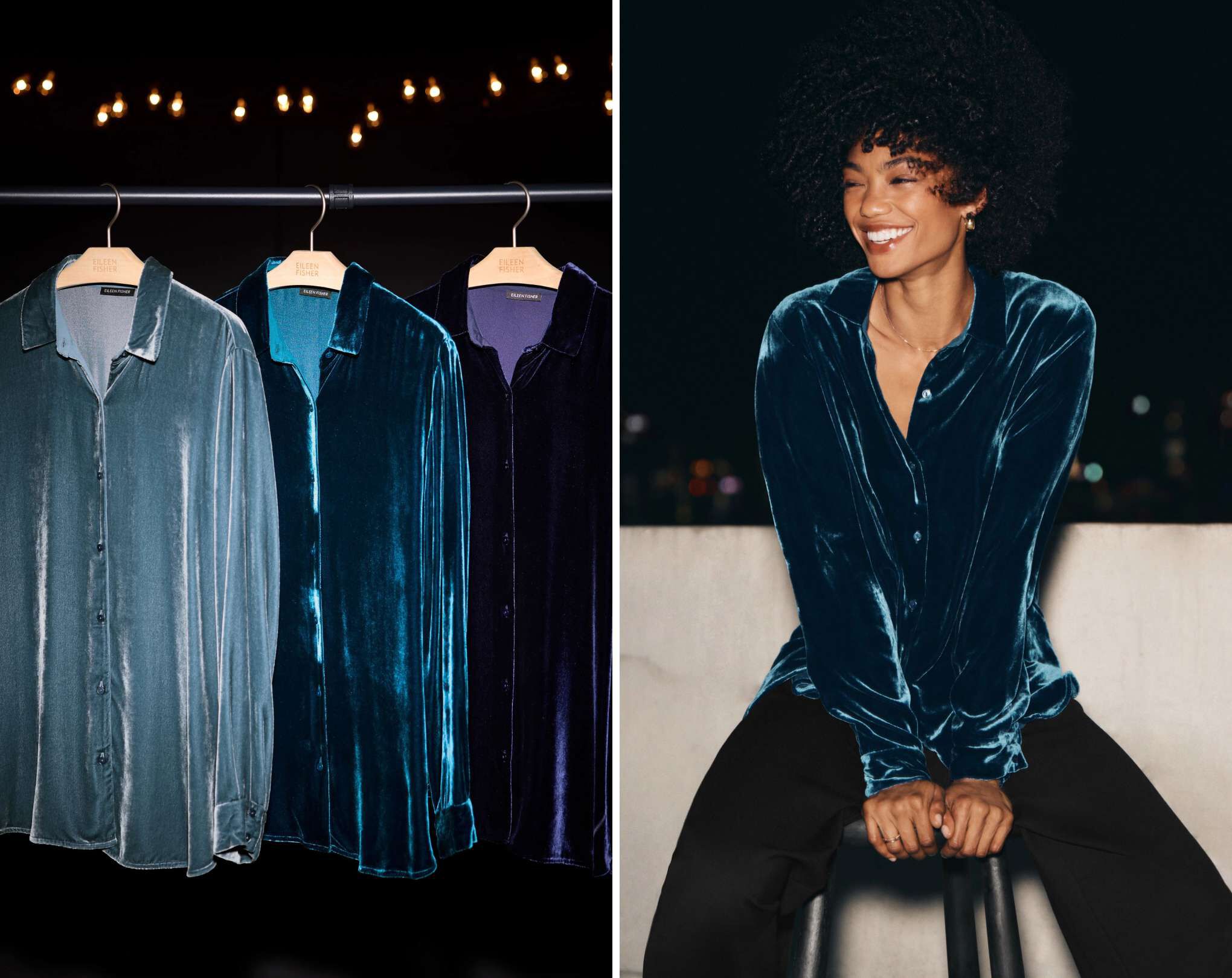 Velvet Classic Collar Shirt Velvet Classic Collar Shirt