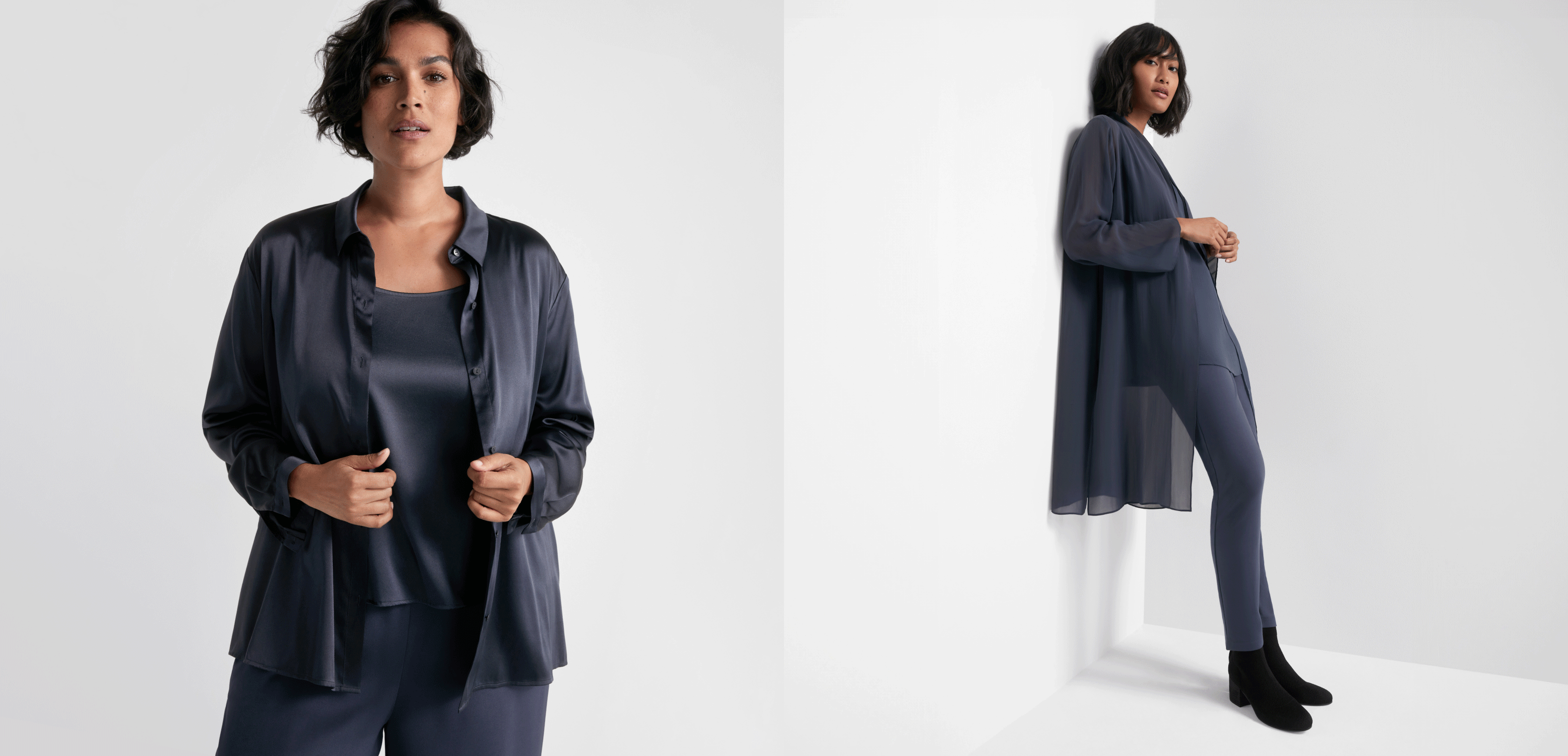 New Stlyes in Silk Charmeuse and Silk Habutai