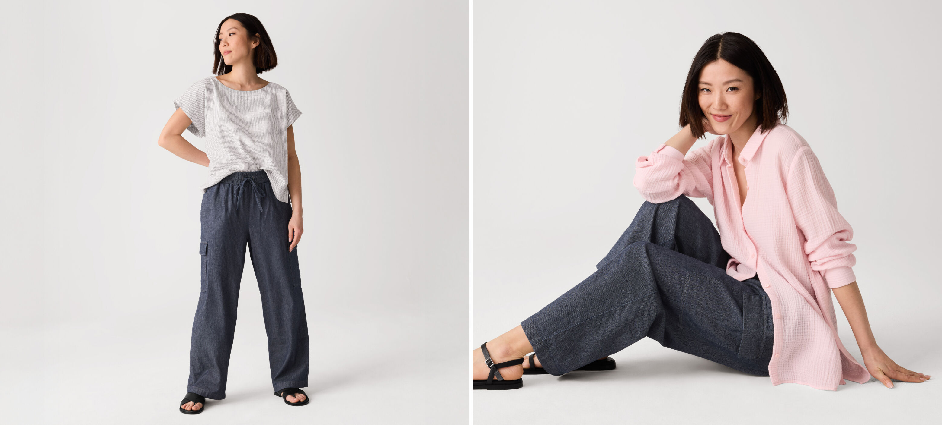 Airy Organic Cotton Twill Cargo Pant Airy Organic Cotton Twill Cargo Pant