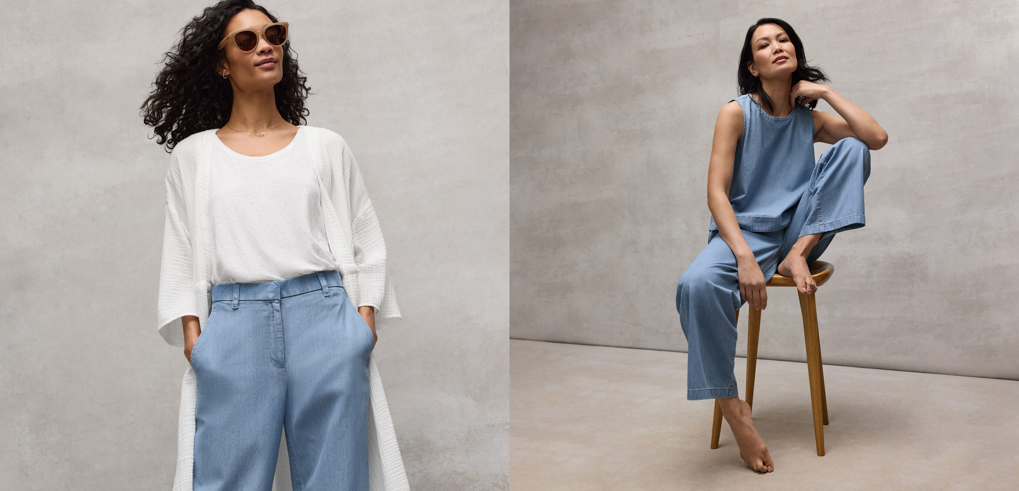 New Organic Cotton Weave Denim Styles