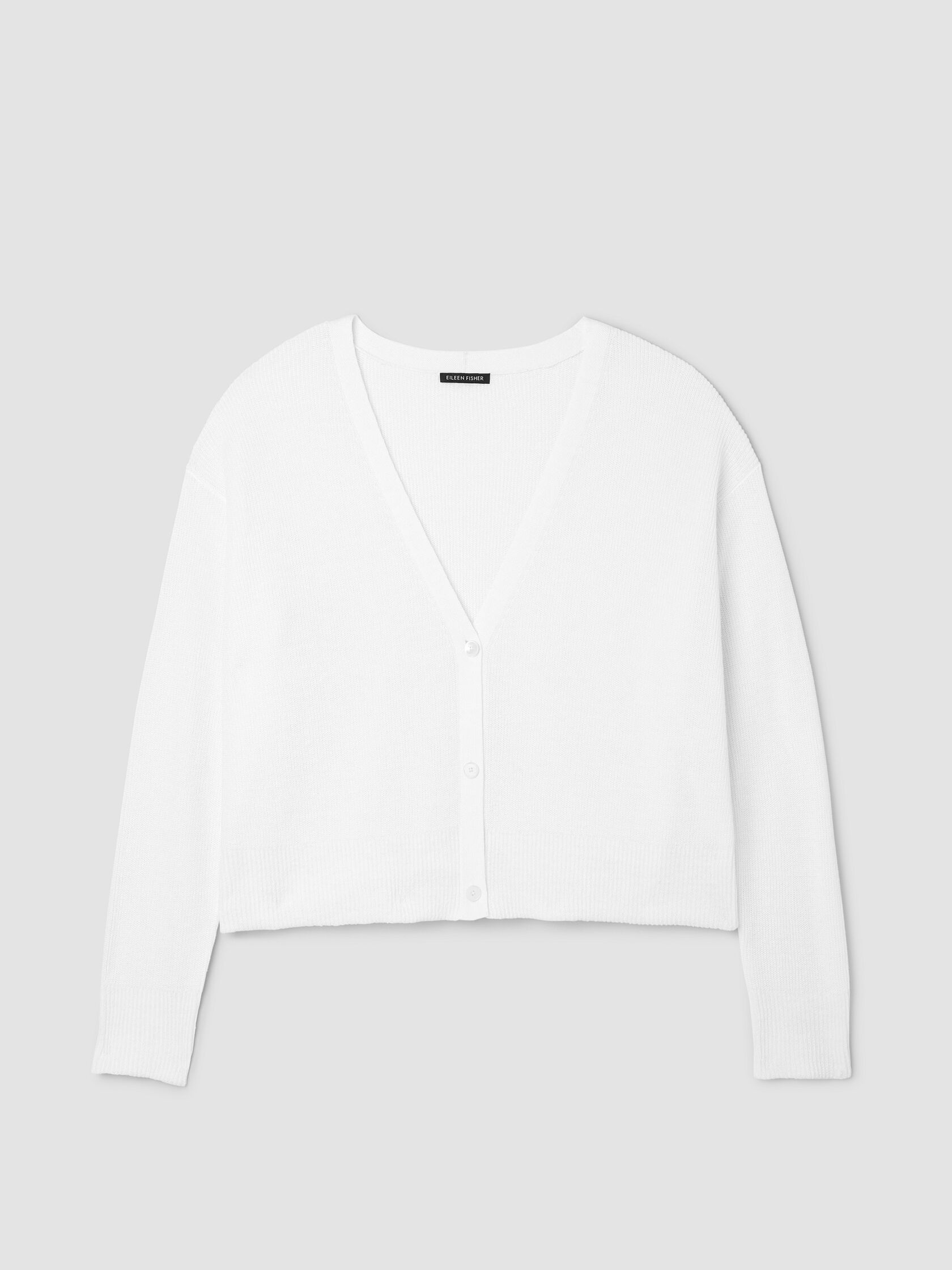 Organic Linen Cotton Slouchy Cardigan