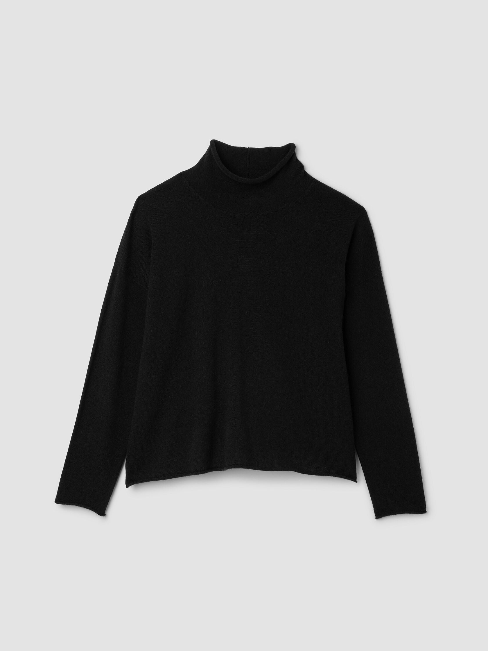 Italian Cashmere Turtleneck Top