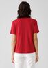 Organic Cotton Slub Crew Neck Tee
