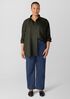 Cotton Stretch Denim Straight Jean
