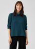 Italian Cashmere Turtleneck Top