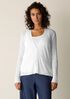 Organic Linen Cotton V-Neck Cardigan